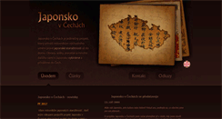 Desktop Screenshot of japonsko-v-cechach.cz